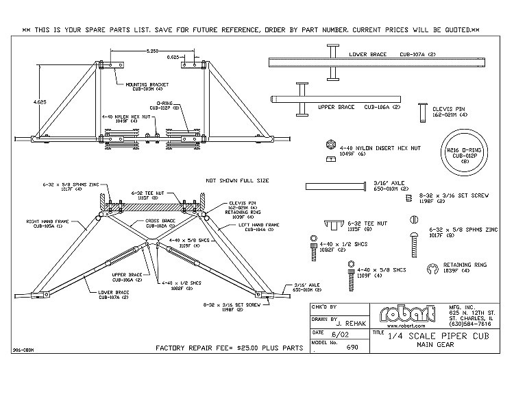 690Spare Plans Free Download - AeroFred.com - Download and Share Free ...