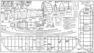 Carden-Baynes 'Flea' model airplane plan
