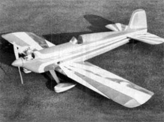 Acro Sportster model airplane plan