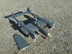 P38 Lightning model airplane plan