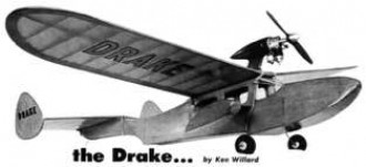TheDrake model airplane plan