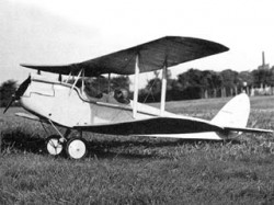 DH 60 Cirrus Moth model airplane plan