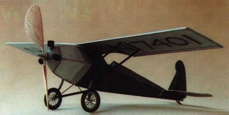 Prest Baby Pursuit model airplane plan