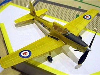 DH Chipmunk model airplane plan