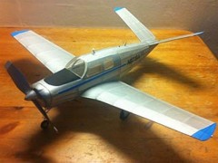 Beechcraft Bonanza model airplane plan