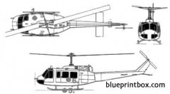 bell 205 model airplane plan