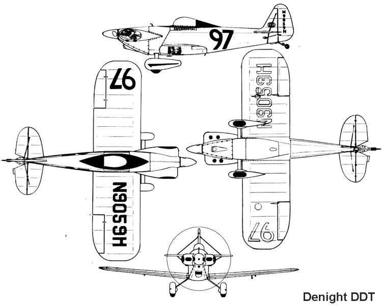 denight 3v model airplane plan