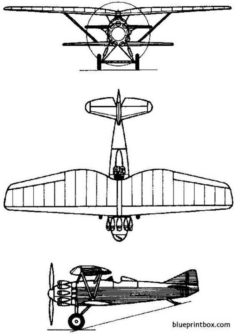 tupolev ant 5  i 4 1927 russia model airplane plan