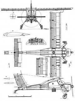 wilga 2 3v model airplane plan