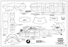 Aeronca Sedan Monogram CL model airplane plan