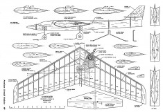Charger model airplane plan
