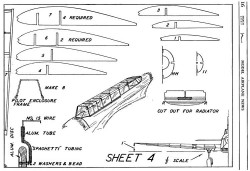 Fairey Battle p4 model airplane plan