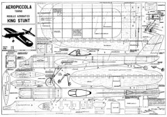King Stunt model airplane plan