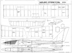 Osprey 64in model airplane plan