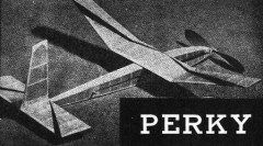 Perky model airplane plan