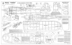Vixen model airplane plan