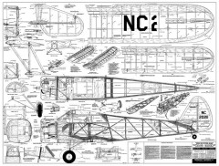 WacoCabin model airplane plan