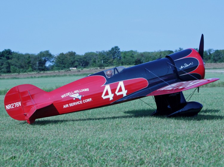 Wedell Williams 44 model airplane plan