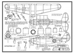 Wirraway model airplane plan