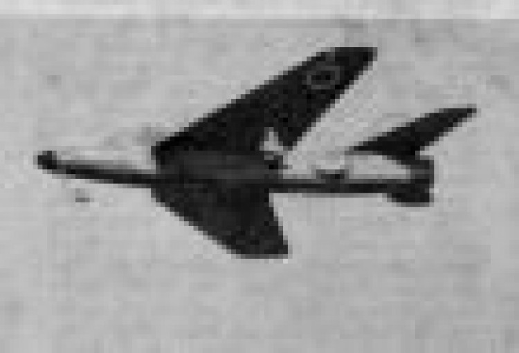 Hawker Hunter 1965 model airplane plan