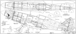 Mig-3 model airplane plan